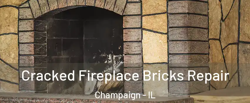  Cracked Fireplace Bricks Repair Champaign - IL