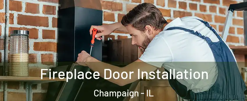  Fireplace Door Installation Champaign - IL