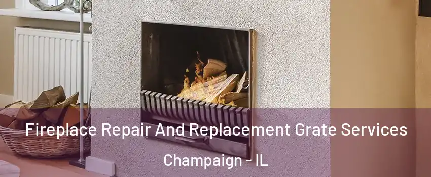  Fireplace Repair And Replacement Grate Services Champaign - IL