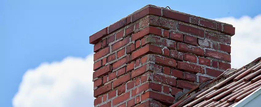 Brick Chimney Flue Installation in Champaign, IL