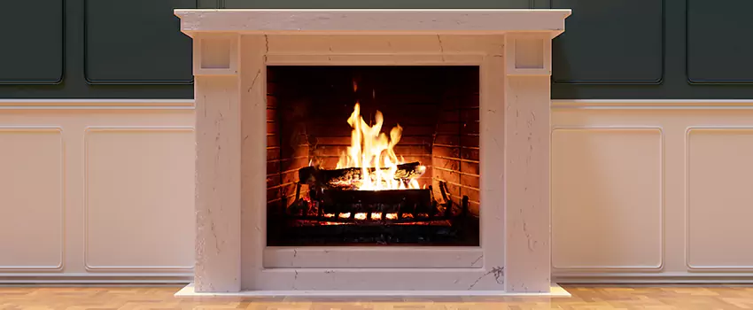 Decorative Electric Fireplace Installation in Champaign, Illinois