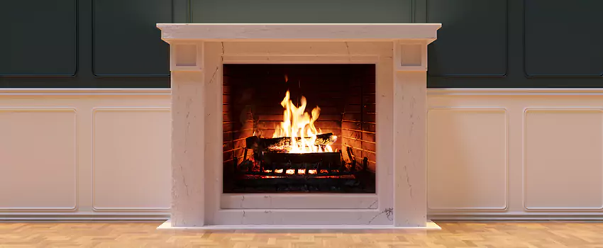 Open Flame Wood-Burning Fireplace Installation Services in Champaign, Illinois