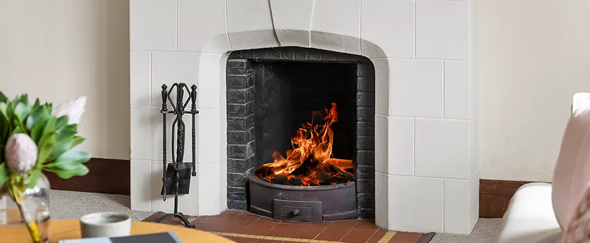 Classic Open Fireplace Design Services in Champaign, Illinois
