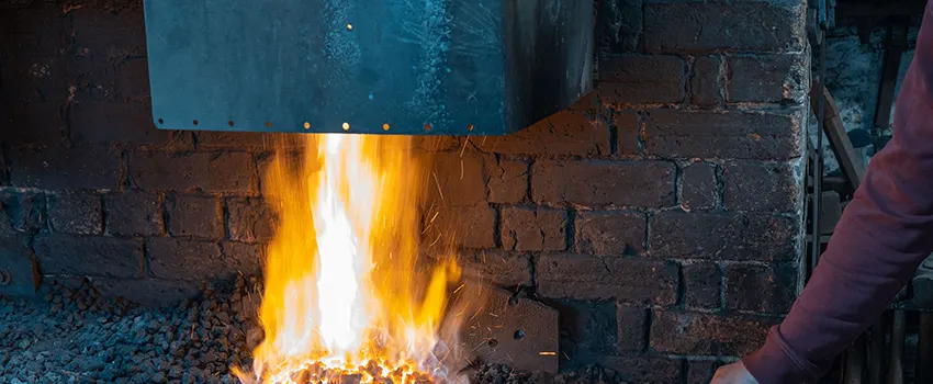Fireplace Throat Plates Repair and installation Services in Champaign, IL