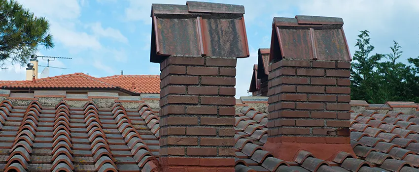 Chimney Maintenance for Cracked Tiles in Champaign, Illinois