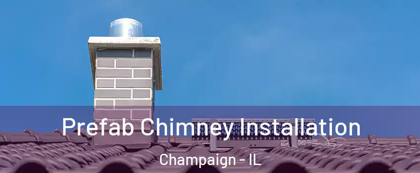  Prefab Chimney Installation Champaign - IL